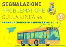 LEINI - Dal Comune un indirizzo mail per le segnalazioni dei disservizi sulla linea 46 di Gtt