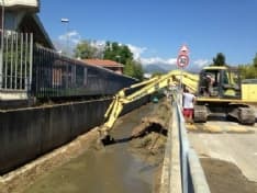 CASTELLAMONTE - Ripulito il rio San Pietro: ora è più sicuro