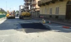 CUORGNE' - Lavori stradali finiti: chiusa la voragine di via Torino