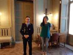 TORINO - Appendino incontra Linarello, comandante della Polizia Metropolitana