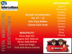 SCUOLA - I ragazzi di Intercultura ospiti in tutto il Canavese