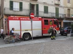 RIVAROLO - Rete elettrica in tilt: mezza città al buio - FOTO