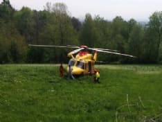 CASTELLAMONTE - Si taglia con la motosega: uomo ricoverato al Cto