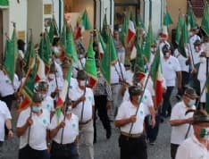 IVREA - Città in festa per il centenario della sezione eporediese degli Alpini - FOTO