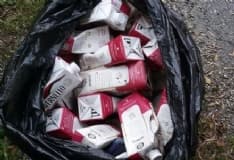 COLLERETTO C. - Il «bevitore di Tavernello» ha colpito ancora - FOTO