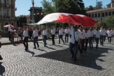 IVREA - La città «invasa» da 22mila penne nere per il Raduno del 1° Raggruppamento Alpini - FOTO e VIDEO