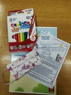 SALASSA - Un kit contro la noia ideato per i bambini del paese - FOTO