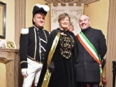 SAN GIORGIO CANAVESE - Elena Datta e Fabio Beata sono Castellana e Generale del Carnevale - FOTO