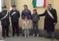CASTELLAMONTE - Anche Jimmy Ghione di Striscia la Notizia al ricordo dei partigiani - VIDEO