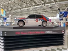 CASELLE - La mitica Lancia Delta Integrale «ospite» in aeroporto