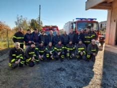 CUORGNE' - I residenti di via Arduino ringraziano i vigili del fuoco