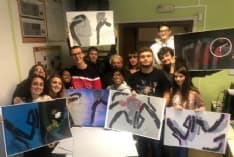 CASTELLAMONTE - Grafiche «a quattro mani» con concerto