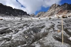 CANAVESE - Il Ghiacciaio Ciardoney continua a sciogliersi nonostante l'inverno molto nevoso