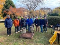 CUORGNE' - Castagnata Alpina alla Casa di riposo: così si ritorna alla normalità