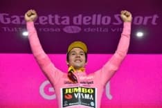 GIRO D'ITALIA - Primoz Roglic in maglia rosa: è la prima volta per un corridore sloveno