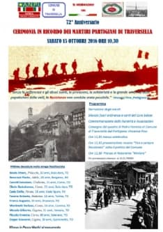 TRAVERSELLA - L'Anpi ricorda i partigiani caduti