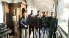 CUORGNE' - Richiedenti asilo al lavoro in collaborazione con il Comune - FOTO