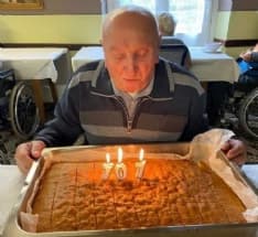 BORGOFRANCO - Canavese in festa per i 101 anni dell'ex partigiano Antonio Ferrera