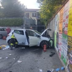 CUORGNE' - E' morto in ospedale il pensionato coinvolto nell'incidente in corso Roma - FOTO