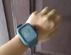 TECH - Il dispenser di disinfettante da polso