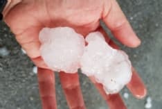 CANAVESE - Violenta grandinata si abbatte sulla zona - VIDEO