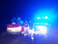 PIAN DEL LUPO - I vigili del fuoco in azione per salvare un disperso rimasto bloccato in quota - FOTO