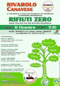 RIVAROLO - Rifiuti Zero, buone pratiche per una gestione sostenibile