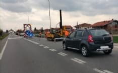 LAVORI SULLA 460 - Cantieri in corso tra Bosconero e Feletto: senso unico alternato, semafori e code