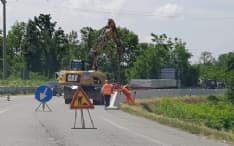 OZEGNA - Installate le barriere di cemento alla curva del bogo