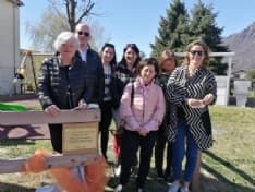 BORGOFRANCO D'IVREA - Inaugurato il parco giochi in ricordo del giovane Enrico Benone