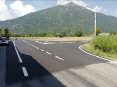 FRANA DI QUINCINETTO - Concluso l'ampliamento della provinciale che eviterà ingorghi in caso di chiusura dell'autostrada