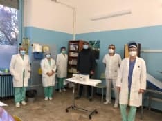 CHIVASSO - Consegnate 300 mascherine FFP2 da FdI all'ospedale