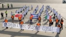 CASELLE - 21 medici e 16 infermieri da Cuba prendono servizio in Piemonte