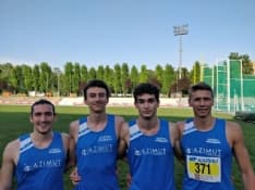 ATLETICA LEGGERA - Alberto Nardi di Locana vincitore della gara dei 400 a Torino