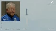 SPAZIO - Il capitano Kirk di Star Trek è andato davvero nello spazio - VIDEO