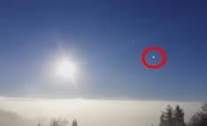 CHIESANUOVA - Un altro «oggetto non identificato» nel cielo - VIDEO