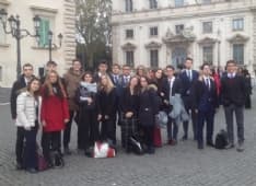 IVREA - Ambasciatori della legalità: studenti del Gramsci a Roma