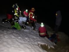 RIBORDONE - Due ragazzi dispersi in quota sono stati salvati nel cuore della notte - FOTO