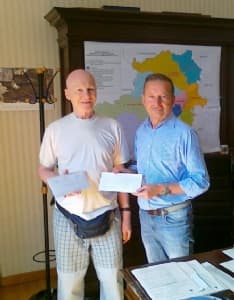 CUORGNE' - 2100 euro donati alla San Vincenzo