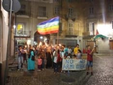 CUORGNE' - «I bimbi morti non hanno colore» - FOTO