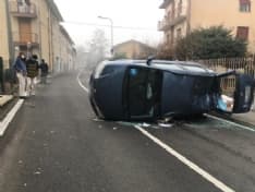 IVREA - Tre incidenti in poche ore: fine anno «complicato» sulle strade della città - FOTO