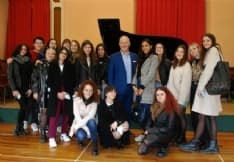 CASTELLAMONTE - Gli allievi del Faccio realizzano le nuove divise della Filarmonica - FOTO