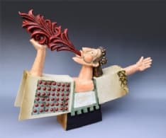 CASTELLAMONTE - Mostra della Ceramica, al Cantiere delle arti le opere di Baruzzi, Marthyn e Quagliolo - FOTO