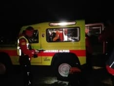 CASTELNUOVO NIGRA - Disperso in montagna: soccorso alpino e vigili del fuoco al lavoro anche di notte