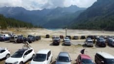 CERESOLE REALE - Il lago non c'è più: la siccità record ha dimezzato l'acqua - FOTO