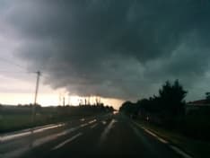 METEO - Un'altra bomba d'acqua sul Canavese - FOTO e VIDEO