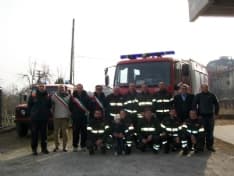 CUORGNE' - I vigili del fuoco volontari celebrano Santa Barbara