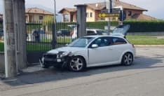 FAVRIA-OGLIANICO - Ennesimo incidente al «solito» incrocio - FOTO