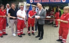 RIVAROLO - Controlli medici gratis al mercato - FOTO