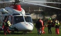 SAN MAURIZIO - 13enne in prognosi riservata dopo caduta dal tetto